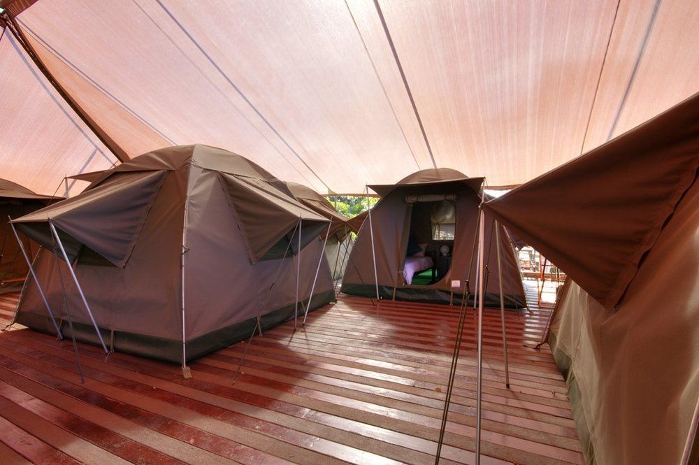 Urban Glamping Tranquil International Backpacking Village Saint Lucia Estuary Buitenkant foto